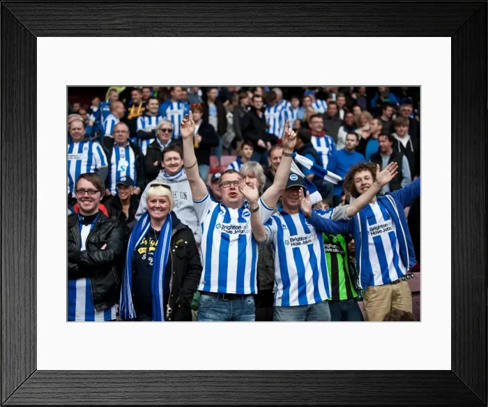 Framed Print : Thrilling Encounter: Brighton & Hove Albion vs. West Ham United (Away), 2011-12 Season - 14-04-2012 Framed Print : Thrilling Encounter: Brighton & Hove Albion vs. West Ham United (Away), 2011-12 Season - 14-04-2012