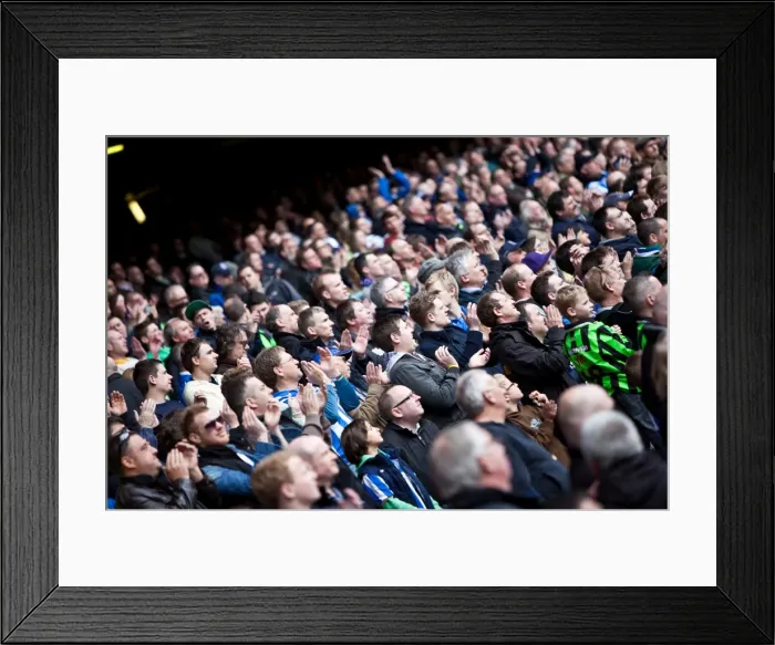 Framed Print : Thrilling Encounter: Brighton & Hove Albion vs. West Ham United (Away), 2011-12 Season Framed Print : Thrilling Encounter: Brighton & Hove Albion vs. West Ham United (Away), 2011-12 Season