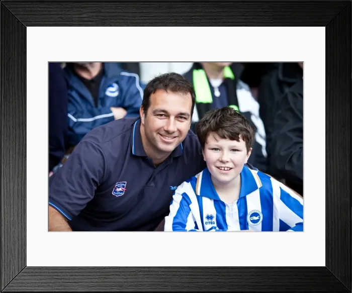 Framed Print : Brighton & Hove Albion vs. West Ham United (Away) - 14-04-2012: A Look Back at the 2011-12 Season