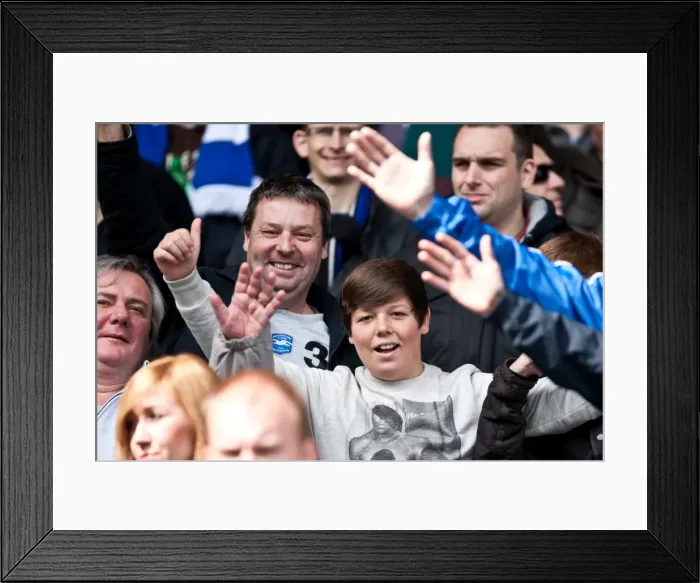 Framed Print : A Thrilling Encounter: Brighton & Hove Albion vs. West Ham United (2011-12 Season - April 14, 2012) Framed Print : A Thrilling Encounter: Brighton & Hove Albion vs. West Ham United (2011-12 Season - April 14, 2012)