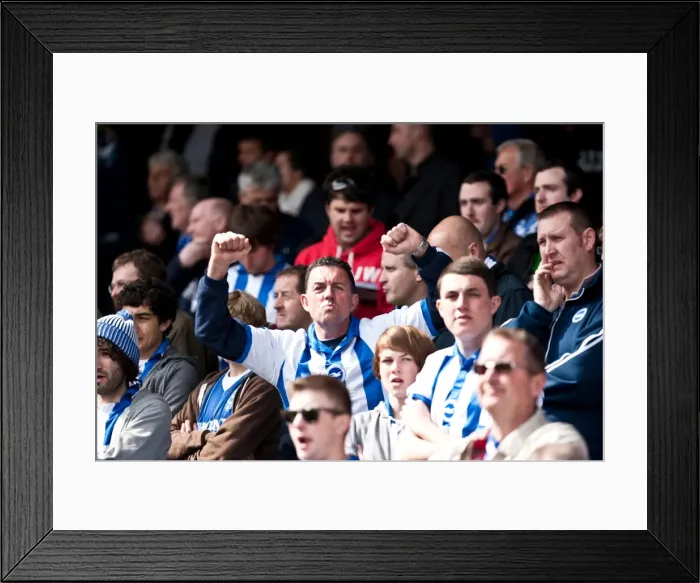 Framed Print : Brighton & Hove Albion vs. West Ham United: 2011-12 Away Game Framed Print : Brighton & Hove Albion vs. West Ham United: 2011-12 Away Game