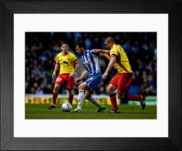 Framed Print : Will Buckley: In Action Against Watford, April 17, 2012 (Brighton & Hove Albion vs Watford, Championship) Framed Print : Will Buckley: In Action Against Watford, April 17, 2012 (Brighton & Hove Albion vs Watford, Championship)