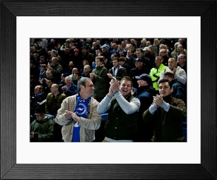 Framed Print : Brighton & Hove Albion vs. Watford: A Home Battle (2011-12 Season) Framed Print : Brighton & Hove Albion vs. Watford: A Home Battle (2011-12 Season)