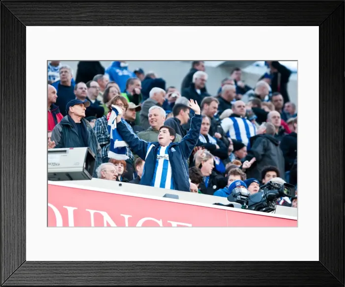 Framed Print : Brighton & Hove Albion vs. Watford: A Home Battle - April 2012 (Season 2011-12) Framed Print : Brighton & Hove Albion vs. Watford: A Home Battle - April 2012 (Season 2011-12)