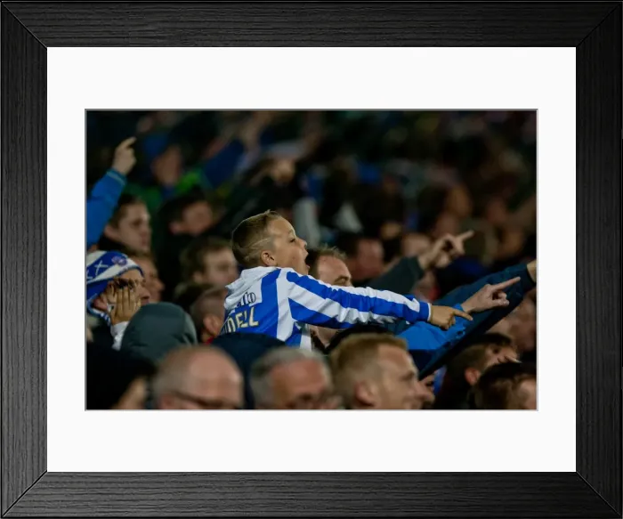 Framed Print : Brighton & Hove Albion vs. Watford (2011-12 Home Game) Framed Print : Brighton & Hove Albion vs. Watford (2011-12 Home Game)