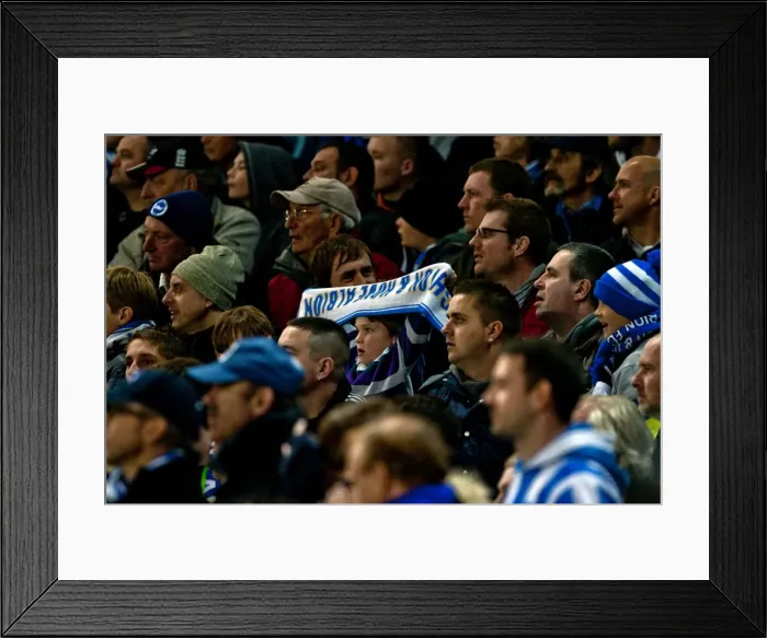Framed Print : Brighton & Hove Albion vs. Watford (2011-12): A Home Game Review - 17-04-2012 Framed Print : Brighton & Hove Albion vs. Watford (2011-12): A Home Game Review - 17-04-2012