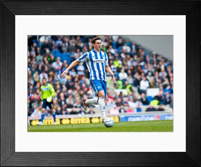 Framed Print : Brighton & Hove Albion's Lewis Dunk in Action: Championship Clash against Birmingham City at Amex Stadium (March 21, 2012) Framed Print : Brighton & Hove Albion's Lewis Dunk in Action: Championship Clash against Birmingham City at Amex Stadium (March 21, 2012)