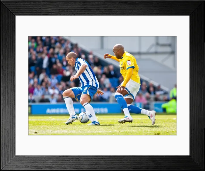 Framed Print : Adam El-Abd's Intense Concentration: Brighton & Hove Albion vs Birmingham City, Npower Championship (April 21, 2012) Framed Print : Adam El-Abd's Intense Concentration: Brighton & Hove Albion vs Birmingham City, Npower Championship (April 21, 2012)