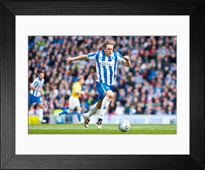 Framed Print : Craig Mackail-Smith Thrills in Brighton & Hove Albion vs Birmingham City Npower Championship Clash, April 2012 Framed Print : Craig Mackail-Smith Thrills in Brighton & Hove Albion vs Birmingham City Npower Championship Clash, April 2012