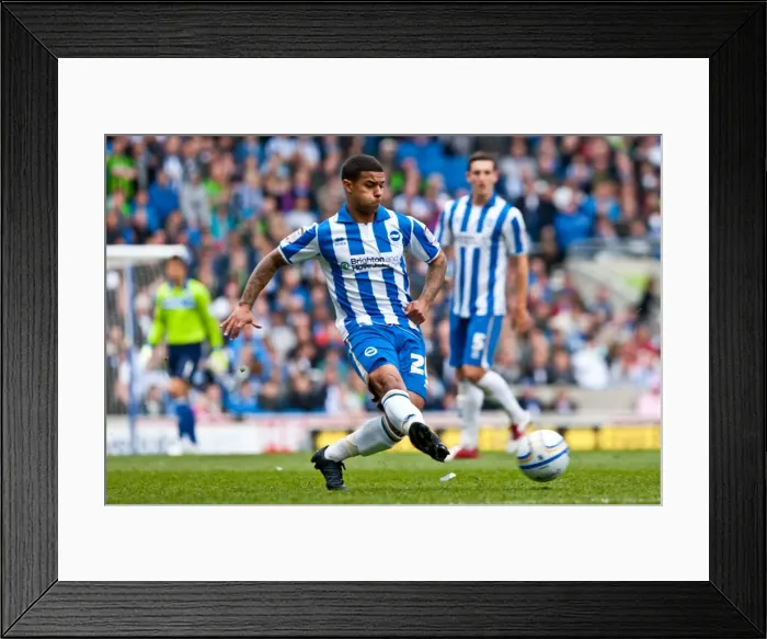 Framed Print : Brighton & Hove Albion's Liam Bridcutt Shines in Unforgettable Performance Against Birmingham City (March 21, 2012) - Amex Stadium Framed Print : Brighton & Hove Albion's Liam Bridcutt Shines in Unforgettable Performance Against Birmingham City (March 21, 2012) - Amex Stadium