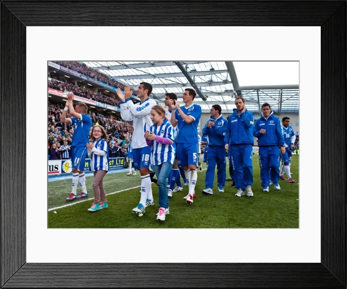 Framed Print : Brighton & Hove Albion vs. Birmingham City: 2011-12 Home Game Highlights (April 21) Framed Print : Brighton & Hove Albion vs. Birmingham City: 2011-12 Home Game Highlights (April 21)
