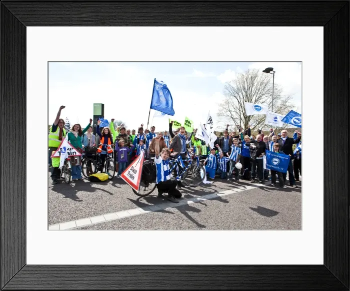 Framed Print : Brighton & Hove Albion: Revisiting the Thrills of the 2011-12 Season - Home Game vs. Birmingham City (April 21, 2012) Framed Print : Brighton & Hove Albion: Revisiting the Thrills of the 2011-12 Season - Home Game vs. Birmingham City (April 21, 2012)