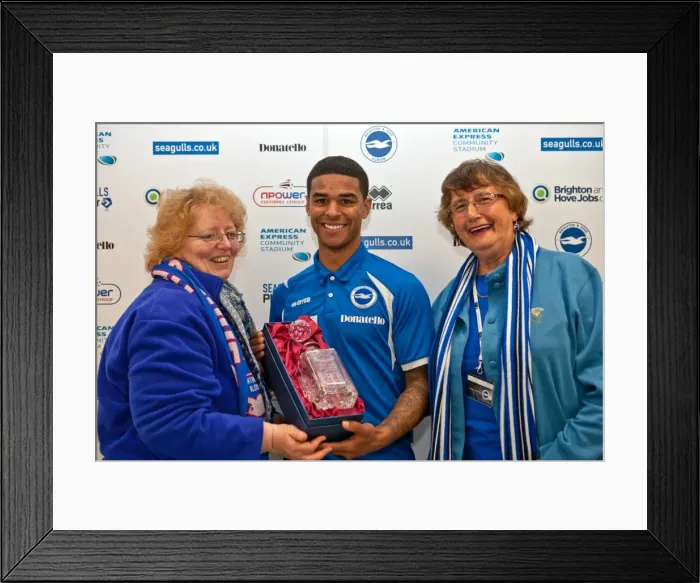 Framed Print : Brighton & Hove Albion 2011-12: Home Game vs. Birmingham City (21-04-2012) Framed Print : Brighton & Hove Albion 2011-12: Home Game vs. Birmingham City (21-04-2012)