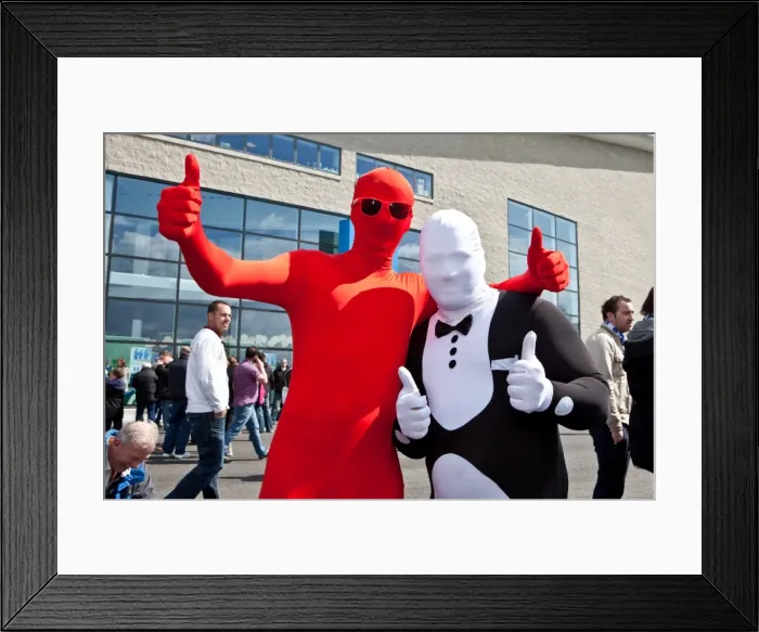 Framed Print : Brighton & Hove Albion: Reliving the Excitement of the 2011-12 Season - Home Game vs. Birmingham City (April 21, 2012)