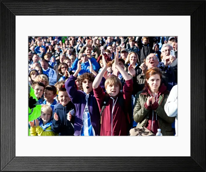 Framed Print : Brighton & Hove Albion vs. Birmingham City (2011-12): A Home Game Review - April 21, 2012 Framed Print : Brighton & Hove Albion vs. Birmingham City (2011-12): A Home Game Review - April 21, 2012