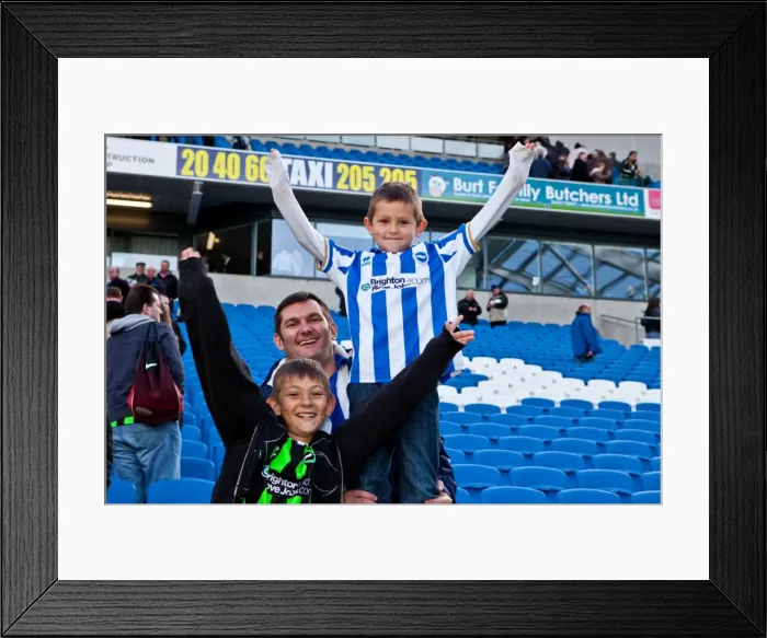 Framed Print : Brighton & Hove Albion vs. Birmingham City: 2011-12 Home Game Framed Print : Brighton & Hove Albion vs. Birmingham City: 2011-12 Home Game