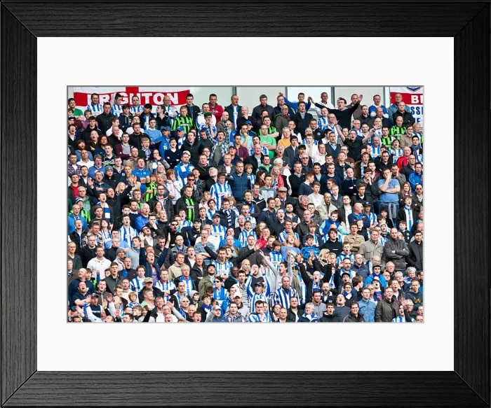 Framed Print : Brighton & Hove Albion vs. Birmingham City (2011-12 Home Game) Framed Print : Brighton & Hove Albion vs. Birmingham City (2011-12 Home Game)