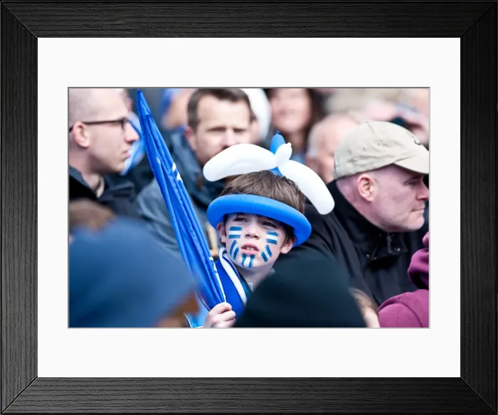 Framed Print : Brighton & Hove Albion: A Thrilling Home Game Against Birmingham City (April 21, 2012) - 2011-12 Season Framed Print : Brighton & Hove Albion: A Thrilling Home Game Against Birmingham City (April 21, 2012) - 2011-12 Season