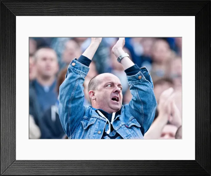 Framed Print : Brighton And Hove Albion Past Seasons: Season 2011-12: 2011-12 Home Games: Birmingham City - 21-04-2012