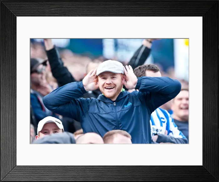 Framed Print : Brighton & Hove Albion vs. Birmingham City (2011-12) - Home Game Highlights: April 21 Framed Print : Brighton & Hove Albion vs. Birmingham City (2011-12) - Home Game Highlights: April 21