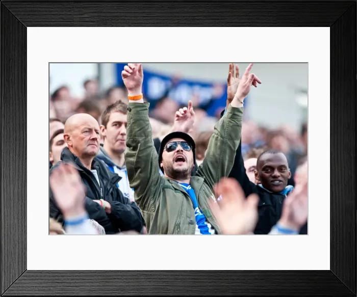 Framed Print : Brighton & Hove Albion vs. Birmingham City (2011-12): A Home Game Review - April 21, 2012