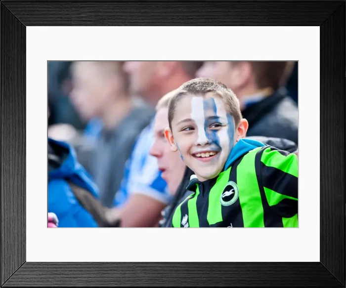 Framed Print : Brighton & Hove Albion vs. Birmingham City (2011-12): Home Game Highlights - April 21, 2012
