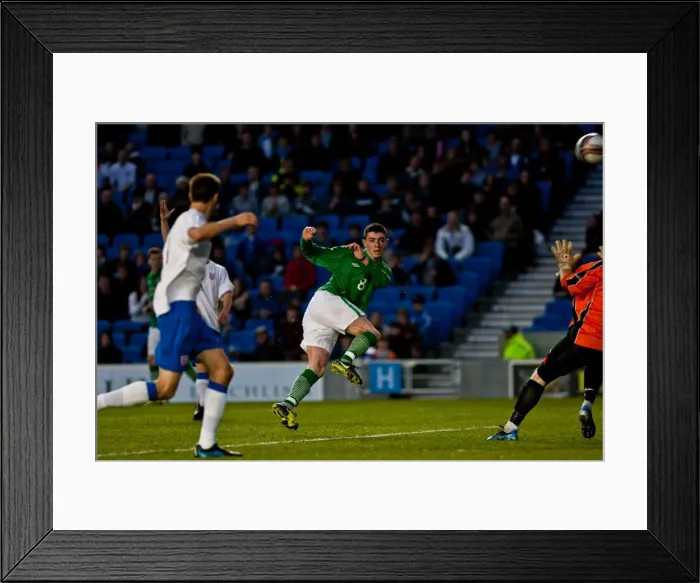 Framed Print : Brighton & Hove Albion U18s vs Ireland U18s (2012): A Look Back at the 11-12 Season Home Game Framed Print : Brighton & Hove Albion U18s vs Ireland U18s (2012): A Look Back at the 11-12 Season Home Game