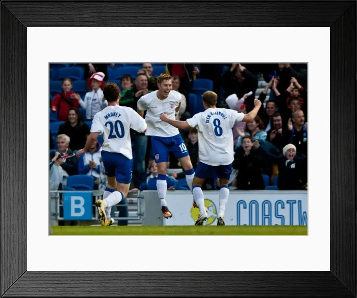 Framed Print : Brighton & Hove Albion U18s vs Ireland U18s (2012): A Peek into the 2011-12 Season Home Game Framed Print : Brighton & Hove Albion U18s vs Ireland U18s (2012): A Peek into the 2011-12 Season Home Game