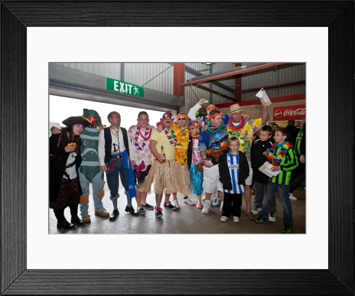 Framed Print : Brighton & Hove Albion vs Barnsley (Away), 2011-12 Season - Game 28