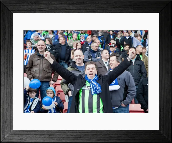 Framed Print : Brighton & Hove Albion at Barnsley (2011-12 Season, Game 40) Framed Print : Brighton & Hove Albion at Barnsley (2011-12 Season, Game 40)