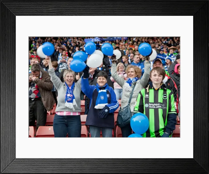 Framed Print : Brighton & Hove Albion at Barnsley (2011-12 Season, Game 28) Framed Print : Brighton & Hove Albion at Barnsley (2011-12 Season, Game 28)