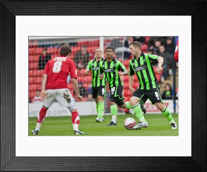 Framed Print : Brighton & Hove Albion's Alan Navarro in Action Against Barnsley, Championship Clash at Oakwell Stadium (April 28, 2012) Framed Print : Brighton & Hove Albion's Alan Navarro in Action Against Barnsley, Championship Clash at Oakwell Stadium (April 28, 2012)