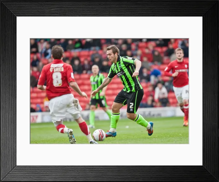 Framed Print : Joe Mattock of Brighton & Hove Albion in Action at Barnsley's Oakwell Stadium, Npower Championship, 28th April 2012 Framed Print : Joe Mattock of Brighton & Hove Albion in Action at Barnsley's Oakwell Stadium, Npower Championship, 28th April 2012