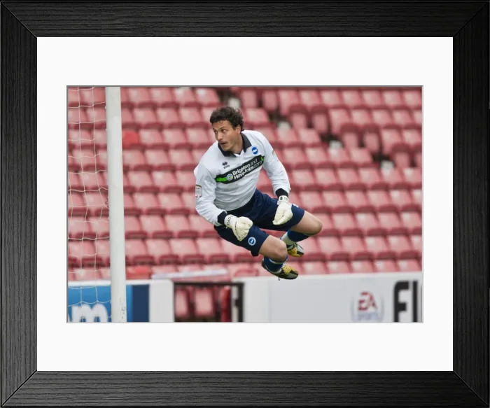 Framed Print : David Gonzalez in Action: Brighton & Hove Albion vs Barnsley, Npower Championship 2012 Framed Print : David Gonzalez in Action: Brighton & Hove Albion vs Barnsley, Npower Championship 2012
