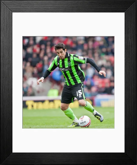 Framed Print : Vicente's Showdown: Brighton & Hove Albion at Oakwell Stadium vs Barnsley (Npower Championship, April 28, 2012) Framed Print : Vicente's Showdown: Brighton & Hove Albion at Oakwell Stadium vs Barnsley (Npower Championship, April 28, 2012)