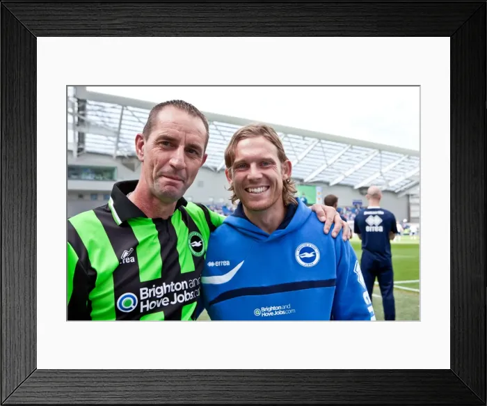 Framed Print : A Clash with the Champions: Chelsea vs. Brighton & Hove Albion (2012-13) - Pre-Season Battle Framed Print : A Clash with the Champions: Chelsea vs. Brighton & Hove Albion (2012-13) - Pre-Season Battle