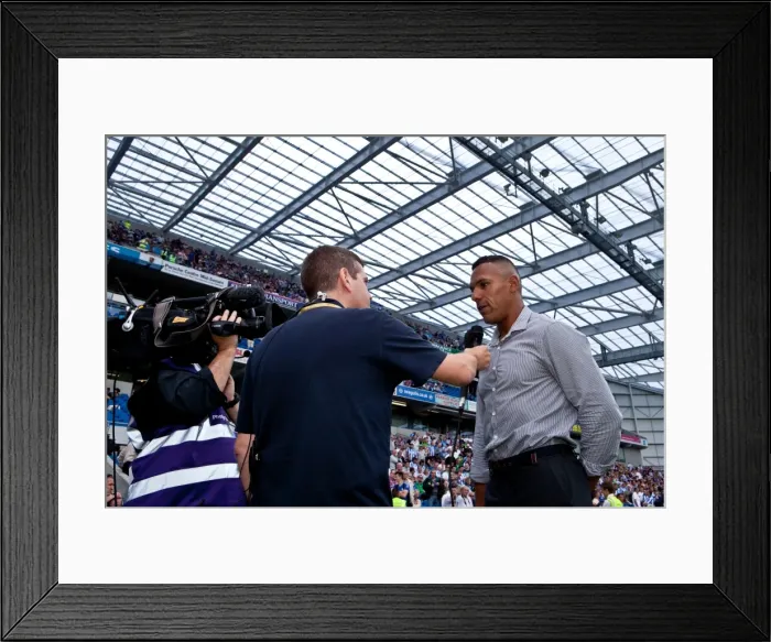 Framed Print : Battle of the Titans: Chelsea vs. Brighton & Hove Albion (2012-13 Pre-Season) Framed Print : Battle of the Titans: Chelsea vs. Brighton & Hove Albion (2012-13 Pre-Season)