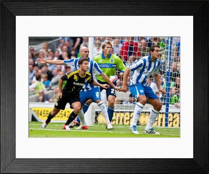 Framed Print : Clash with the Blues: Brighton & Hove Albion vs. Chelsea (2012-13 Pre-Season) Framed Print : Clash with the Blues: Brighton & Hove Albion vs. Chelsea (2012-13 Pre-Season)