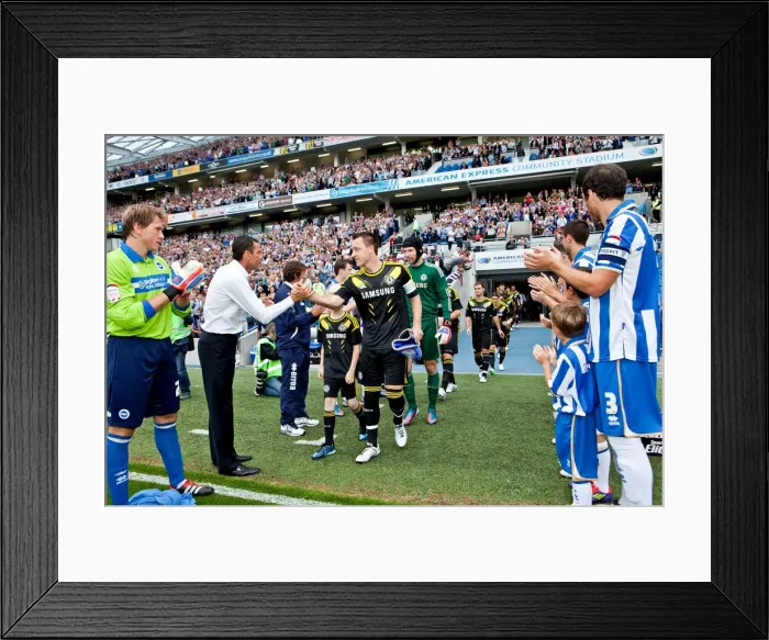 Framed Print : A Clash with the Champions: Brighton & Hove Albion vs. Chelsea (2012-13) - Pre-Season Showdown Framed Print : A Clash with the Champions: Brighton & Hove Albion vs. Chelsea (2012-13) - Pre-Season Showdown