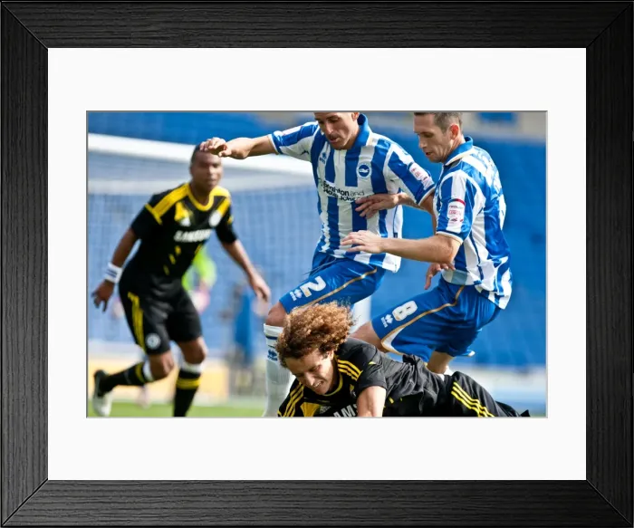 Framed Print : Clash at the Amex: Chelsea vs. Brighton & Hove Albion - 2012-13 Pre-Season Framed Print : Clash at the Amex: Chelsea vs. Brighton & Hove Albion - 2012-13 Pre-Season