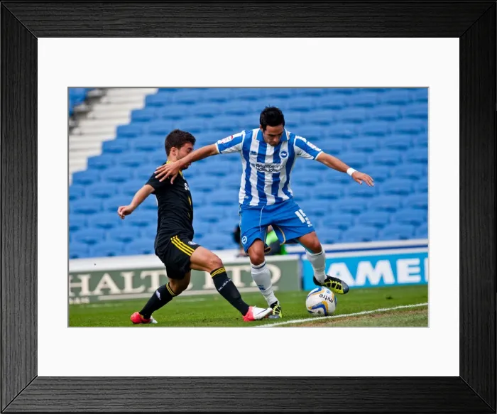 Framed Print : 2012-13 Pre-Season: Chelsea vs. Brighton & Hove Albion - A Clash at Chelsea's Amex Framed Print : 2012-13 Pre-Season: Chelsea vs. Brighton & Hove Albion - A Clash at Chelsea's Amex