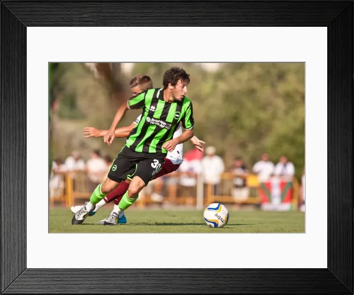 Framed Print : Brighton & Hove Albion vs. Portsmouth: 2012-13 Pre-Season Clash Framed Print : Brighton & Hove Albion vs. Portsmouth: 2012-13 Pre-Season Clash