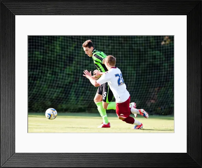 Framed Print : 2012-13 Pre-Season: Brighton & Hove Albion vs Portsmouth