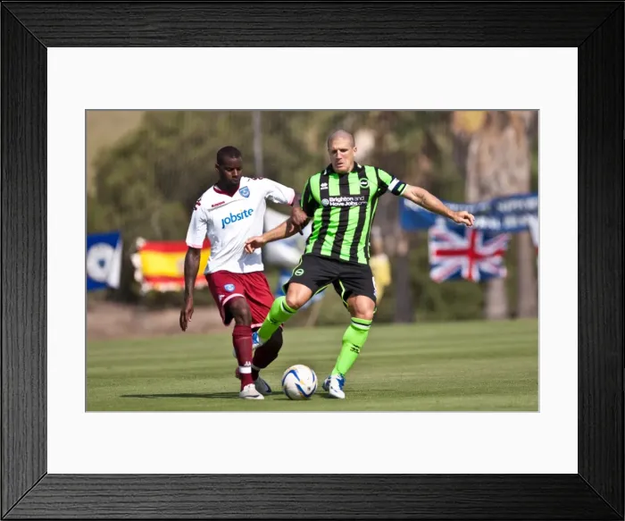 Framed Print : Brighton & Hove Albion vs Portsmouth: 2012-13 Pre-Season Clash Framed Print : Brighton & Hove Albion vs Portsmouth: 2012-13 Pre-Season Clash