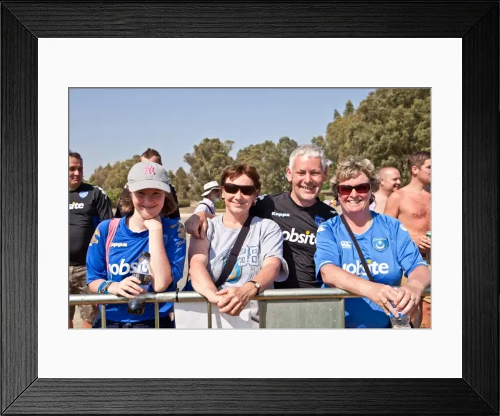 Framed Print : Brighton & Hove Albion vs Portsmouth: 2012-13 Pre-Season Clash