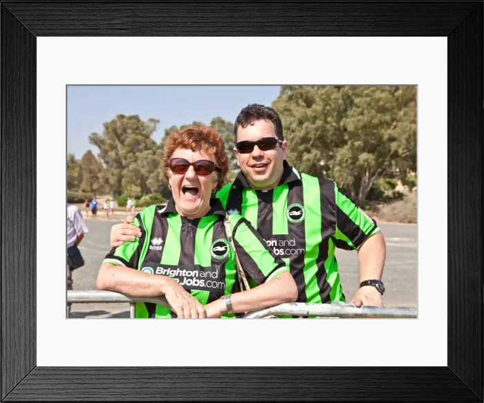 Framed Print : Brighton & Hove Albion vs Portsmouth: 2012-13 Pre-Season Clash Framed Print : Brighton & Hove Albion vs Portsmouth: 2012-13 Pre-Season Clash