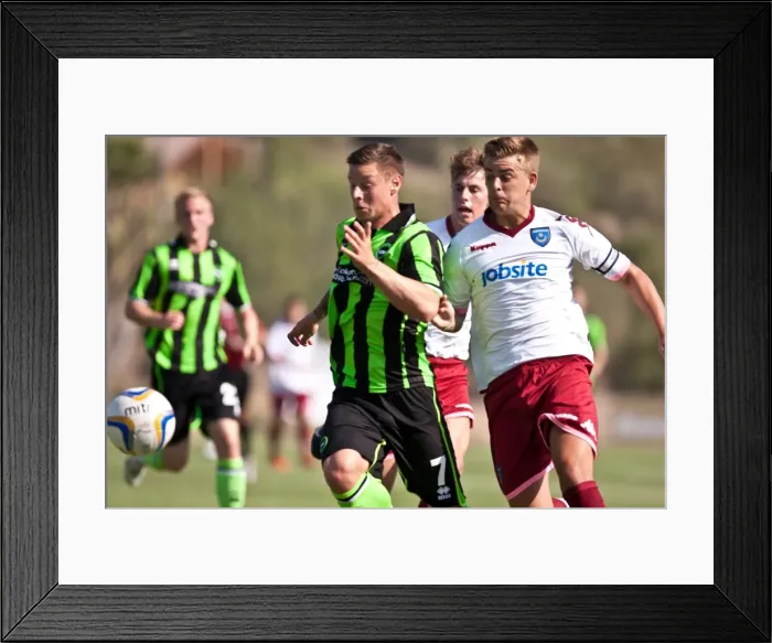 Framed Print : Brighton & Hove Albion vs Portsmouth: 2012-13 Pre-Season Clash Framed Print : Brighton & Hove Albion vs Portsmouth: 2012-13 Pre-Season Clash
