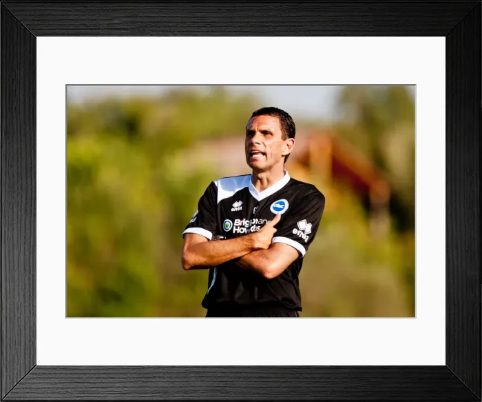 Framed Print : Brighton & Hove Albion vs Portsmouth: 2012-13 Pre-Season Clash Framed Print : Brighton & Hove Albion vs Portsmouth: 2012-13 Pre-Season Clash
