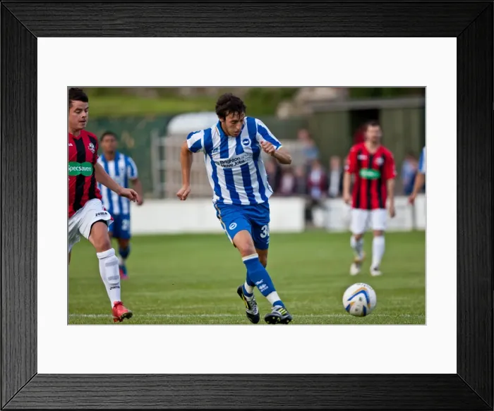 Framed Print : 2012-13 Brighton & Hove Albion Pre-Season: Lewes Clash Framed Print : 2012-13 Brighton & Hove Albion Pre-Season: Lewes Clash