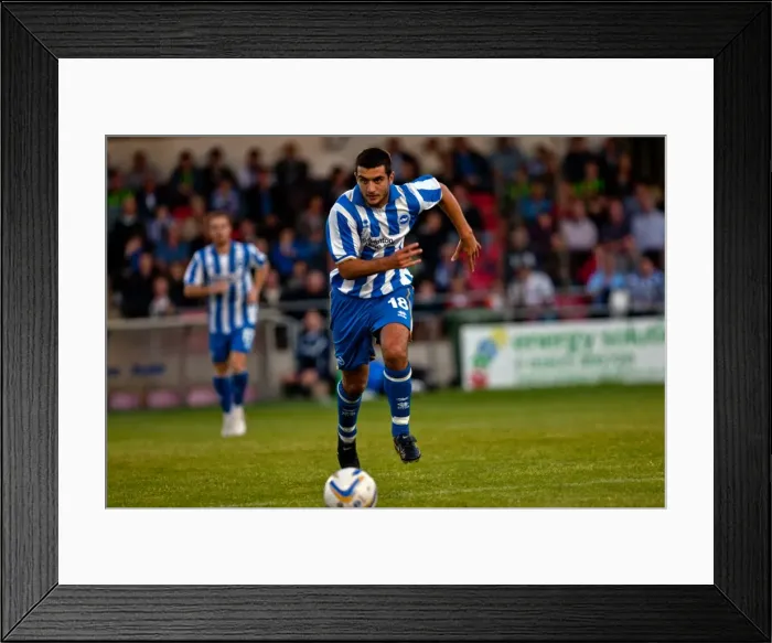 Framed Print : Brighton & Hove Albion Pre-Season 2012-13: Clash with Lewes Framed Print : Brighton & Hove Albion Pre-Season 2012-13: Clash with Lewes